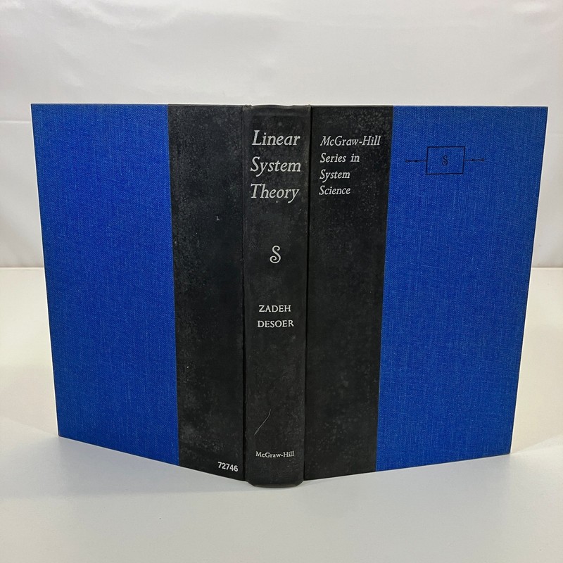 Linear System Theory Lotfi Zadeh Charles Desoer Science Engineering 1963 VTG HC