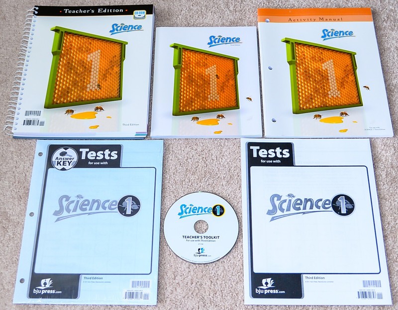 BJU Bob Jones 1st grade SCIENCE 1 COMPLETE SET New Student Activities Teacher Ed