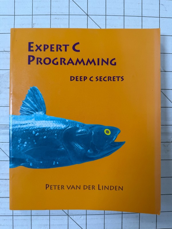 Expert C Programming: Deep C Secrets By Peter van der Linden 1994 TPB Ships Fast