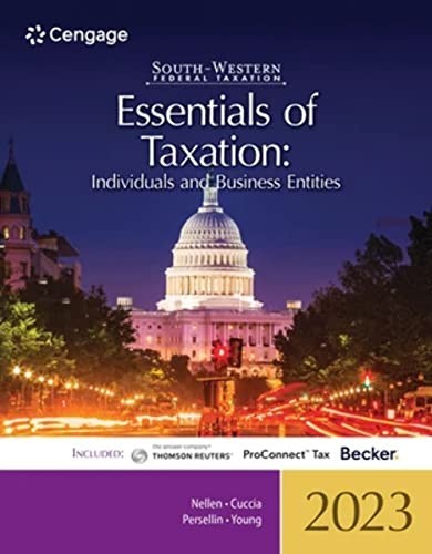 South-Western Federal Taxation 2023, Annette Nellen