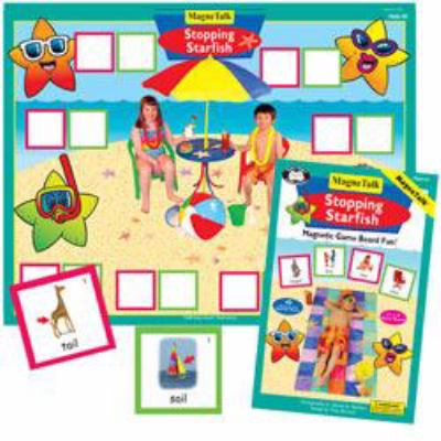 Sort and Say Stopping Starfish Magnetic Game Board – Early Learning Speech Toy