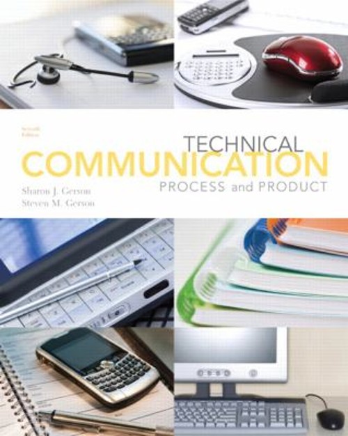 Technical Communication : Process and Product Sharon, Gerson, Ste