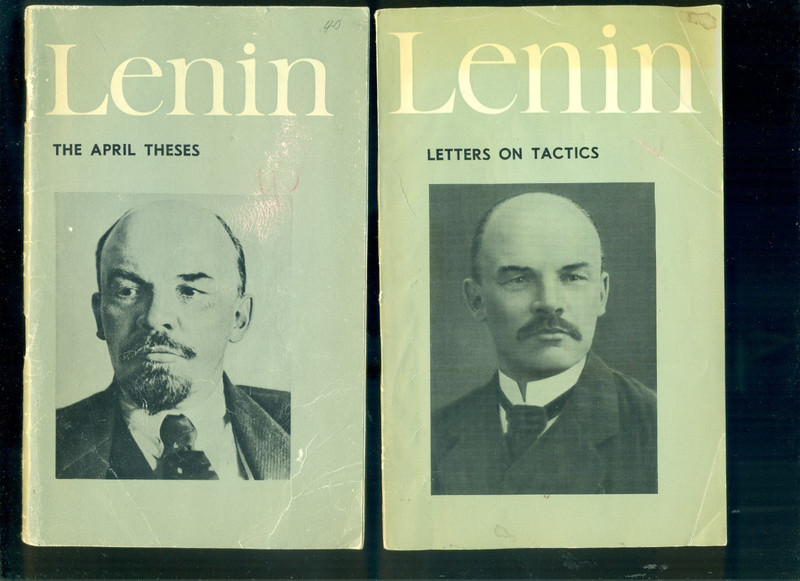 2 Pamphlets Vladimir I Lenin April Theses Tactics Congress Moscow 1 SC Karl Marx