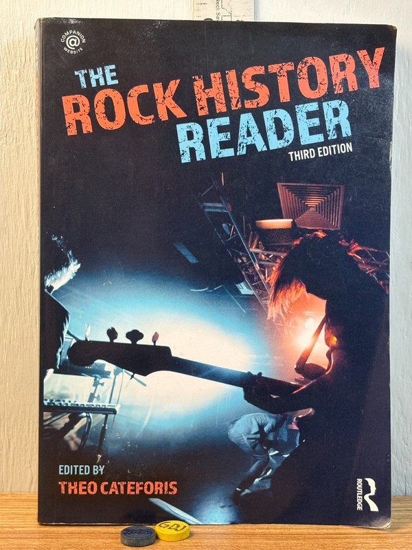 The Rock History Reader by Theo Cateforis (2012, Paperback, 3rd Ed.) – GJD-P-828