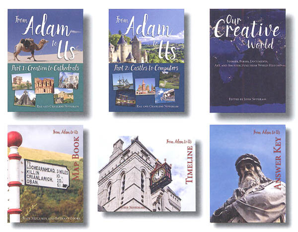 Notgrass History From Adam to Us Complete Curriculum Package 5th-8th Grade NEW!