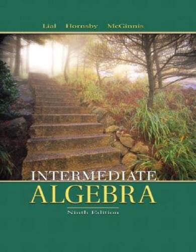 Intermediate Algebra – Hardcover By Lial, Margaret L – GOOD
