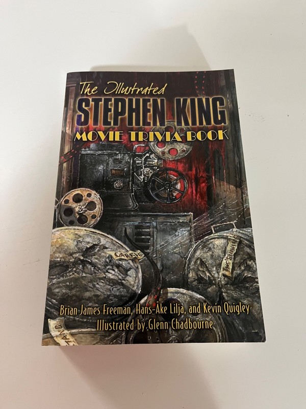 The Illustrated Stephen King Movie Trivia Paperback Book Brian James Freeman