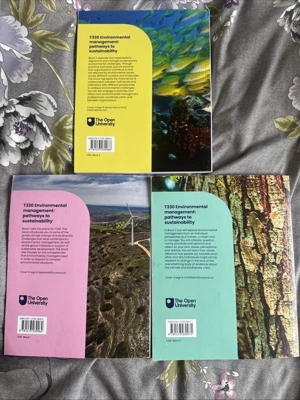 T330 Environmental Management 2025 The Open University Books
