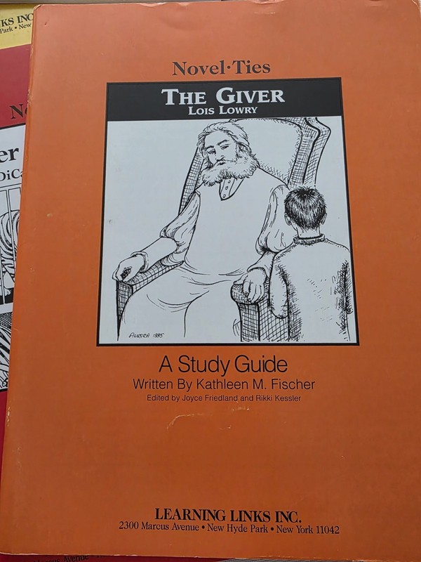 Novel Ties Study Guides Homeschool Lot Of 8 Giver Fox Hatchet Big Wave Tutoring gallery
