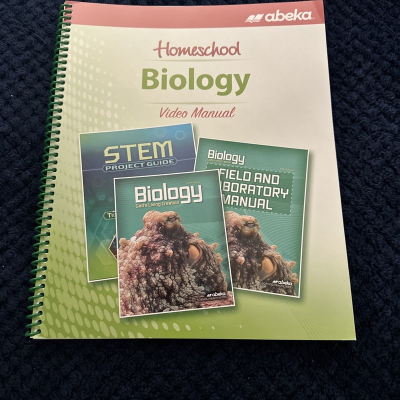 📚 Abeka Homeschool Biology Video Manual Guide
