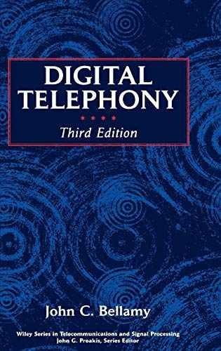 Digital Telephony (Wiley Series in - Hardcover, by Bellamy John C. - Acceptable