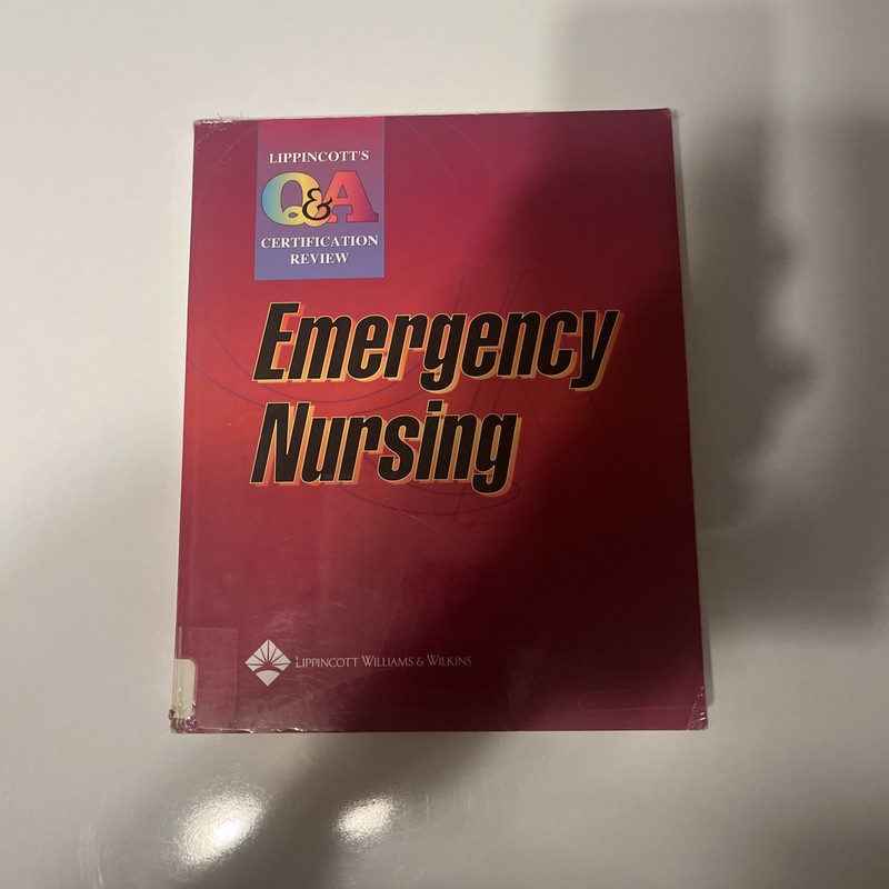 Lippincott Q&A Certification Review Emergency Nursing CEN by Patricia Clutter