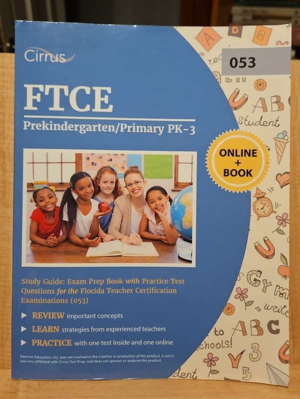 FTCE Prekindergarten/Primary PK-3 Srudy Guide Exam Prep 2020