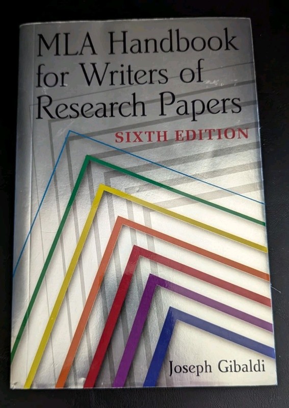 MLA Handbook for Writers of Research Papers 6th Ed by Joseph Gibaldi Paperback