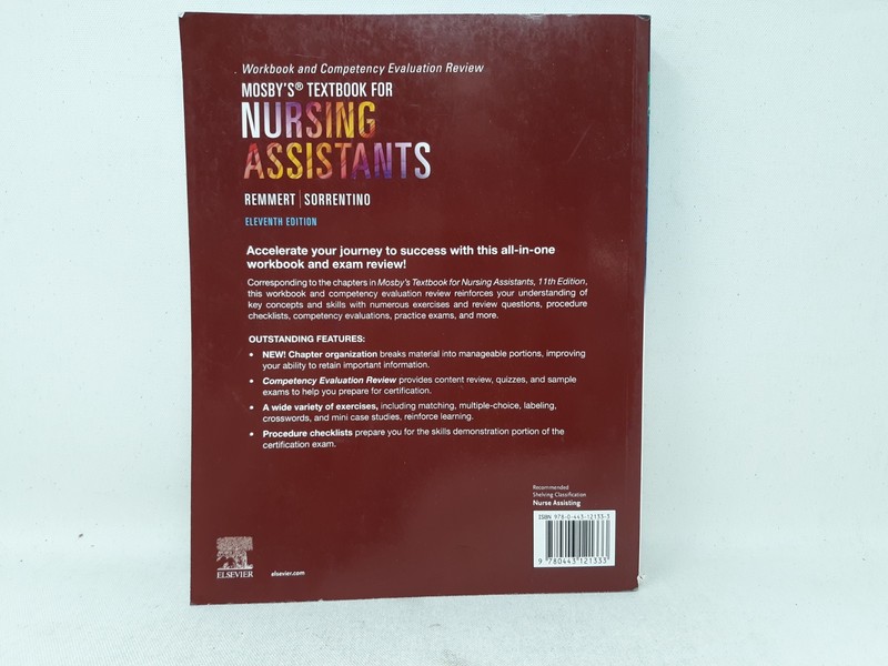 Workbook and Competency Evaluation for Mosby's Textbook for Nursing 11th Ed. gallery