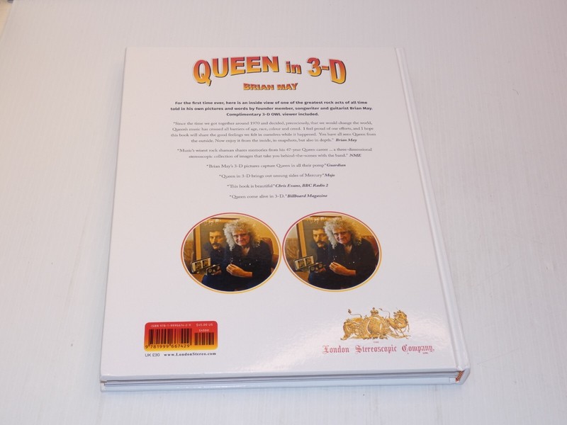 Queen in 3-D, by Brian May, Hardcover gallery