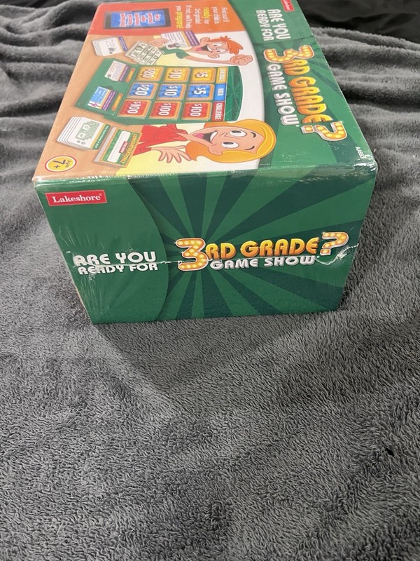 LakeShore Are You Ready For 3rd Grade Game Show Ages 7+ New Sealed gallery
