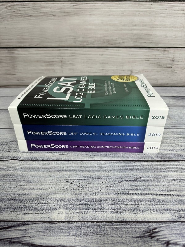 The PowerScore LSAT Bible Trilogy – David M. Killoran – 3 Book Set 2019 Edition