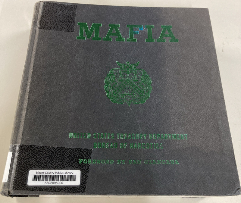 Mafia The Government’s Secret File on Organized Crime HC 2007 Collins 1st Ed