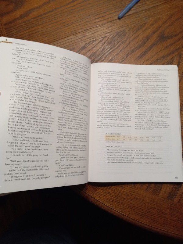 A Beka Book Homeschool 9th Grade Themes in Literature Student Reading Book VGood gallery