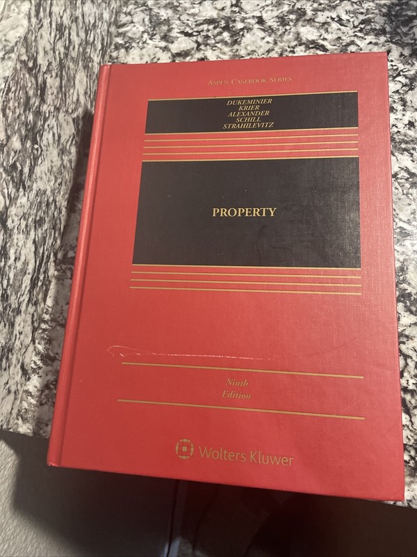 Aspen Casebook Ser.: Property by James E. Krier, Lior Jacob Strahilevitz, Jesse