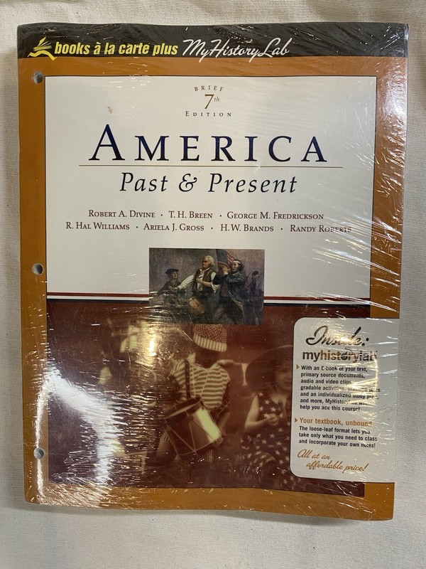 Myhistorylab America Past and Present 7th Edition Access Code Sealed Home School