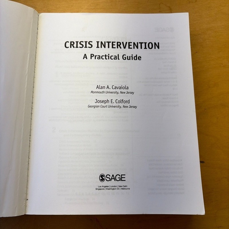 Crisis Intervention: A Practical Guide gallery