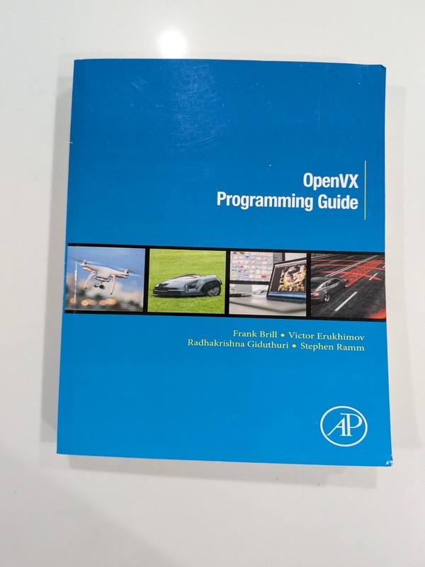 OpenVX Programming Guide - Frank Brill | 2020 | Academic Press, Computer Vision gallery