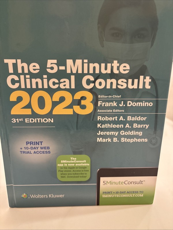 The 5-Minute Consult Ser.: The 5-Minute Clinical Consult 2023-HC-VG++