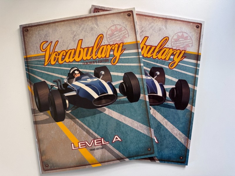 Vocabulary Level A BJU Press Student Teacher Set 3rd Edition New Homeschool Book