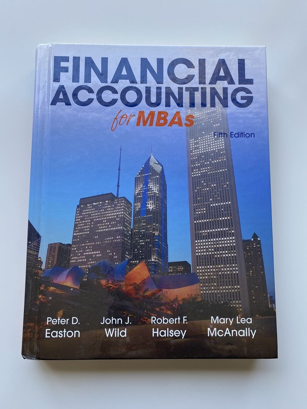 Financial Accounting for MBAs FIFTH EDITION