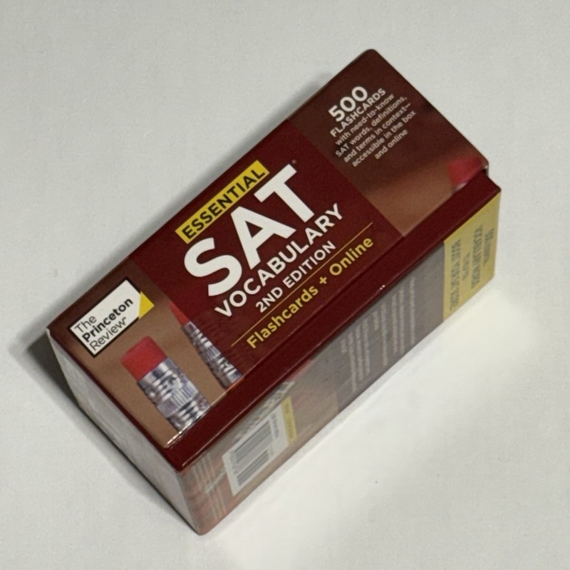 College Test Preparation Ser. Essential SAT Vocabulary, 2nd Ed Flashcards READ gallery