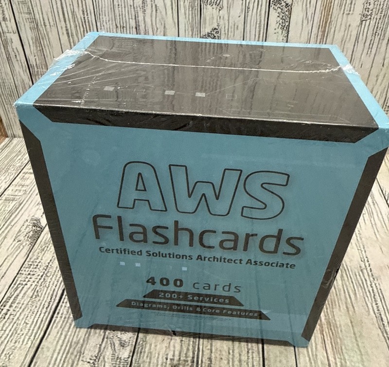 AWS Flashcards Certified Solutions Architect Associate 400 Cards 2024 SEALED NEW
