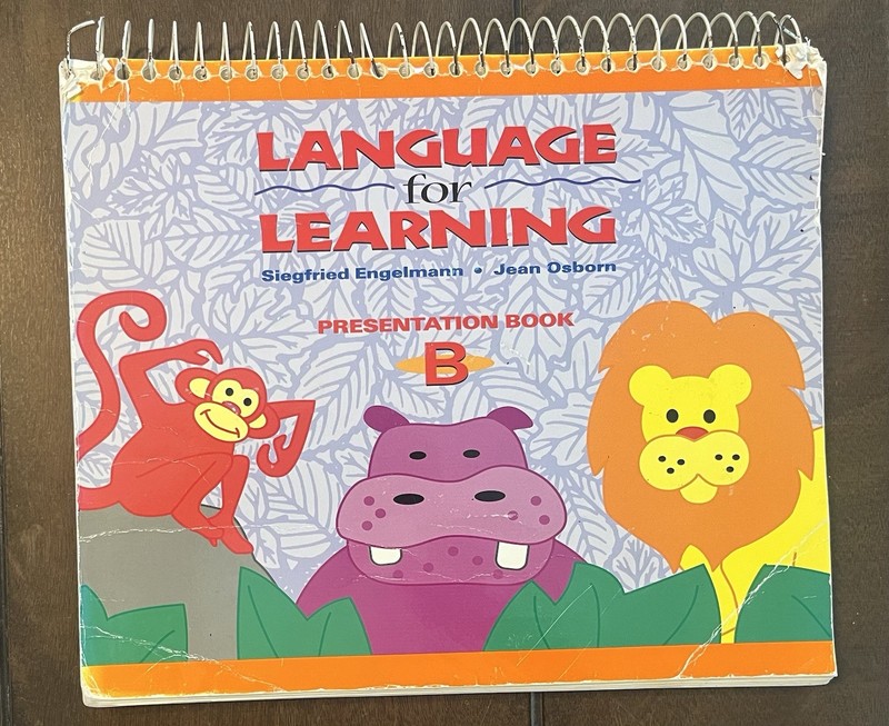 Language for Learning - Presentation Book B - SRA McGraw Hill - ACCEPTABLE