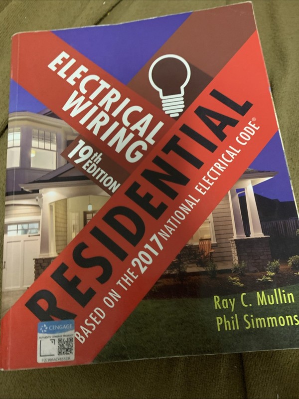 Electrical Wiring Residential 19th Edition Based On 2017 National Code