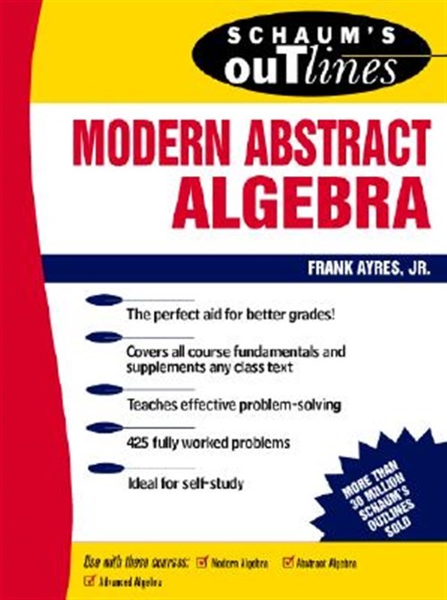 Schaum’s Outline of Theory and Problems of Modern Abstract Algebra, Paperback…
