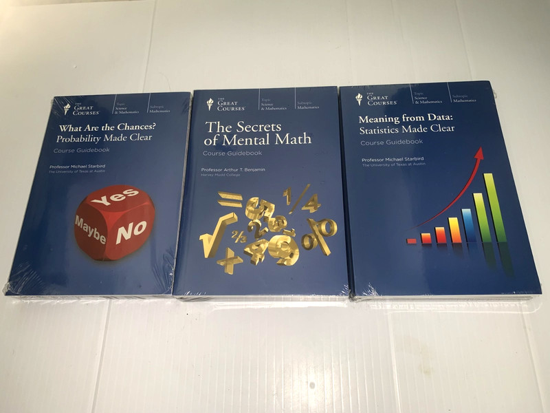 The Great Courses Meaning From Data The Secrets of Mental Math & Probability DVD