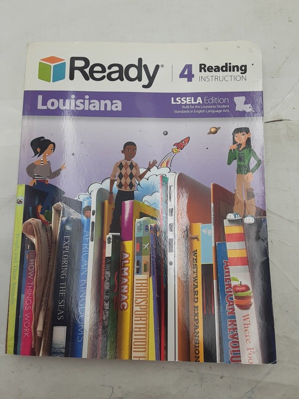 Ready 4 Reading Instruction Louisiana LSSELA Edition Unused