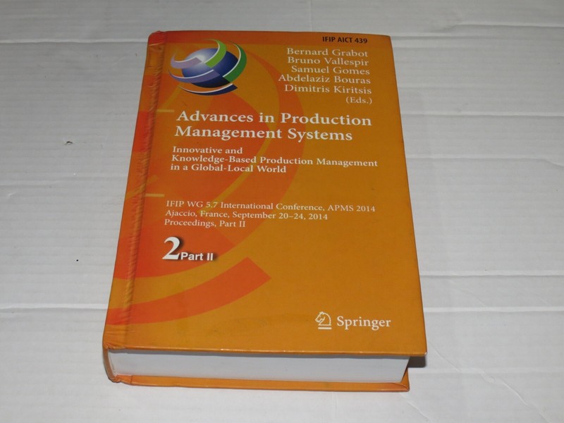 t5* Advances in Production Management Systems, 2Part II