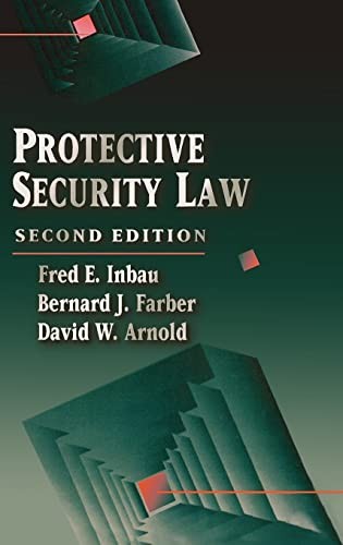 Protective Security Law,, David W Arnold