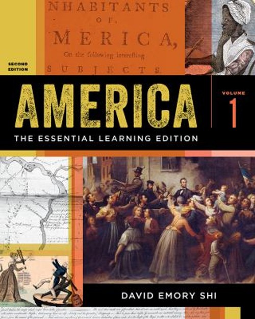 America: the Essential Learning Edition Paperback David E. Shi
