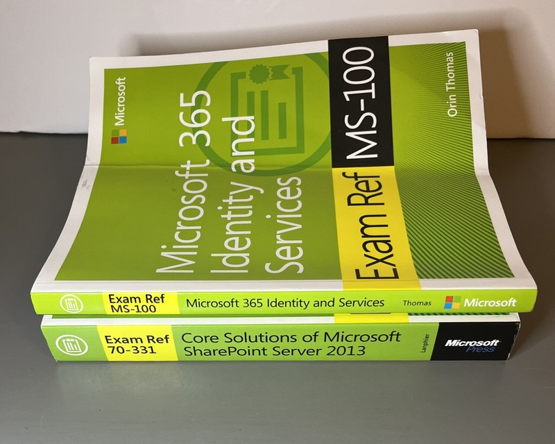 2 Exam Ref Bundle: 70-331 & MS-100 (SharePoint Server 2013 & Microsoft 365) gallery