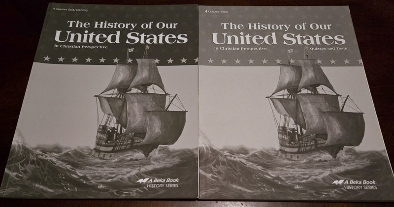 Lot of Abeka 4th Grade Books Teacher Arithmetic Language History Science FB548 gallery