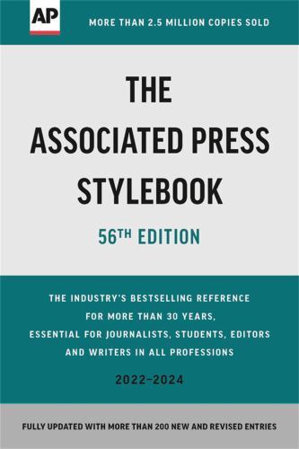 The Associated Press Stylebook: – paperback, The Associated Press, 9781541601659