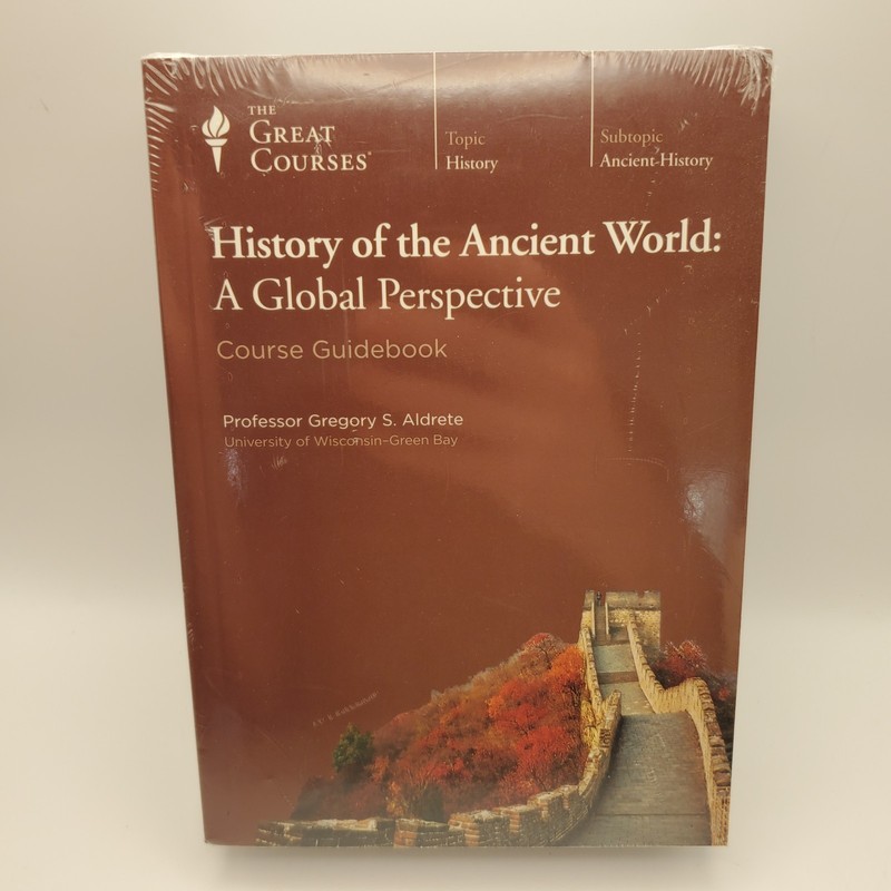 History of the Ancient World: A Global Perspective DVDs & Book Great Courses New