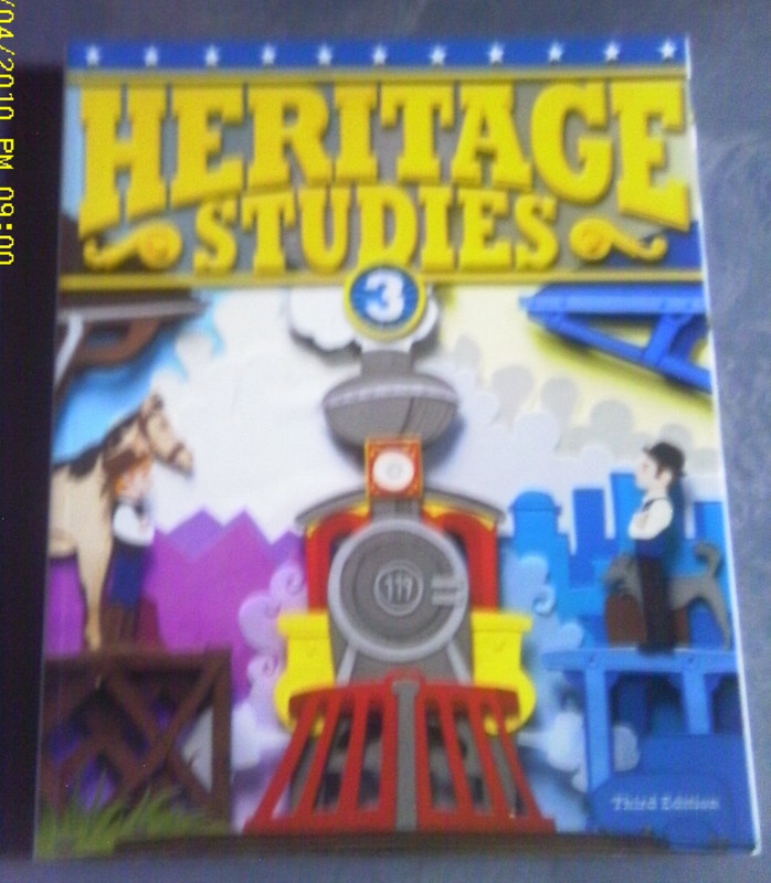 BJU HERITAGE STUDIES GRADES 3, 4, 5, OR 6 — YOU CHOOSE BOOK LOT