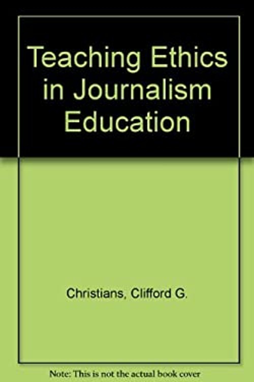 Teaching Ethics in Journalism Education Paperback