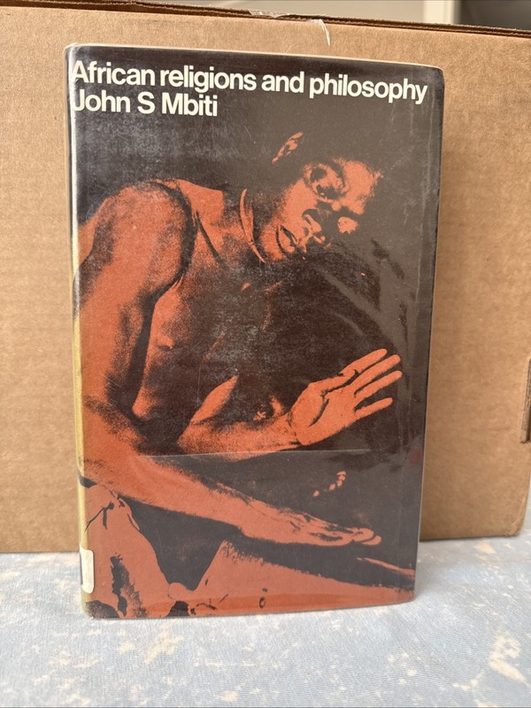 African Religions and Philosophy HC DJ Third Printing John S. Mbiti Ex Lib