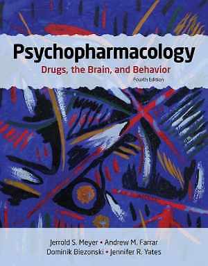 Psychopharmacology – Hardcover, by Meyer Jerry – Very Good