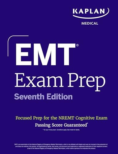 EMT Exam Prep, Seventh Edition: Focu…, Kaplan Medical